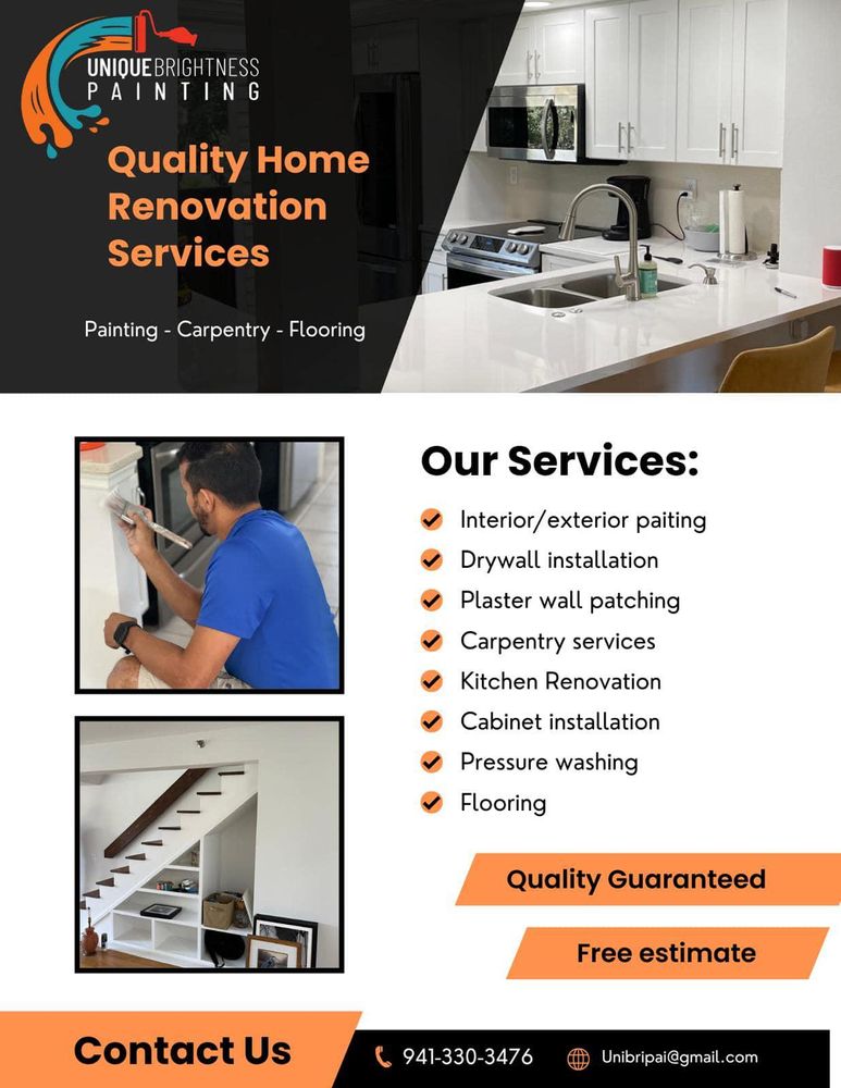 Exterior Painting for Unique Brightness Painting in Bradenton, FL