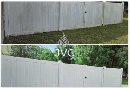 We offer professional fence washing services to keep your outdoor fences looking like new and free from dirt, grime, and mildew. for JVC Pressure Washing Services in Tampa, FL