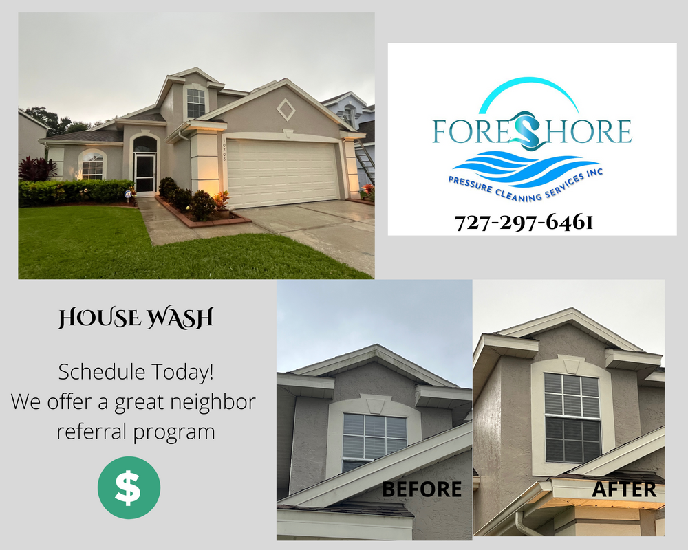 House Wash  for Foreshore Pressure Cleaning Services Inc in Holiday, FL