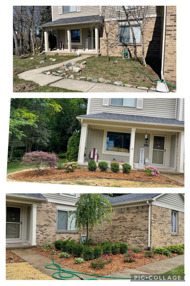 New Landscape Installs for Steed's Lawn and Landscape LLC in White Lake, MI