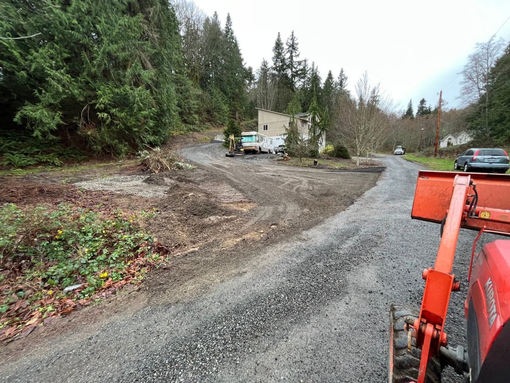 Property Face Lift for AR Trucking & Excavation LLC in Stanwood, WA