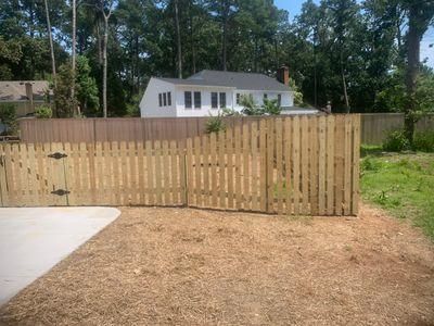 Wood Fencing for Tidewater Trim & Deck in Moyock, NC