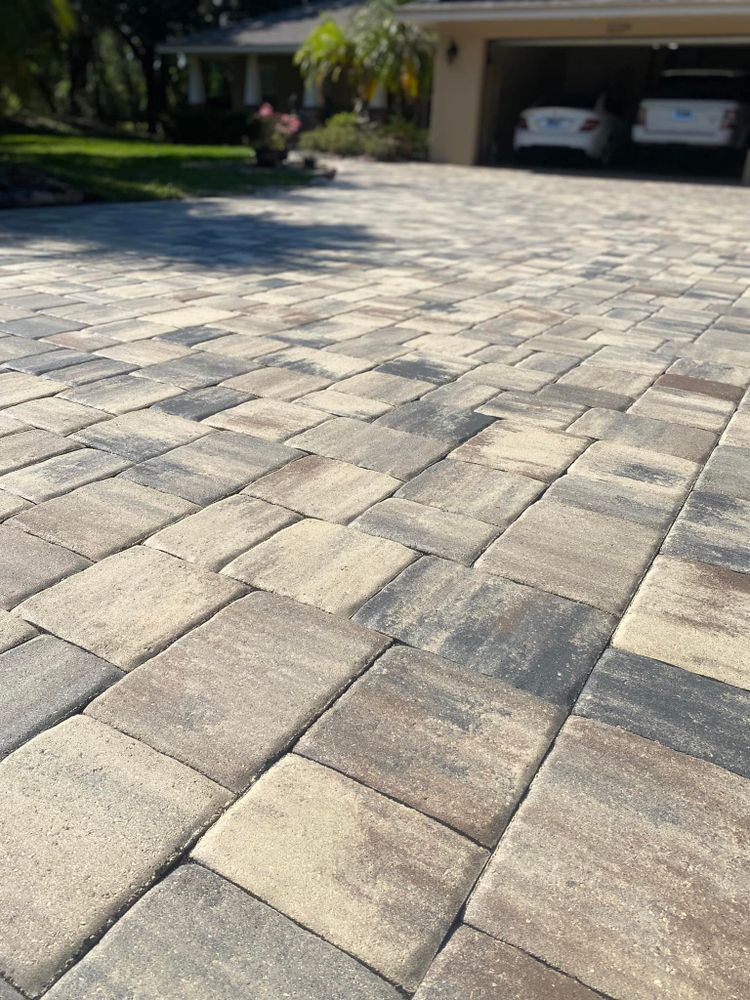 Exterior Renovations for Fafa's Omega Brick Pavers in Lakeland, FL