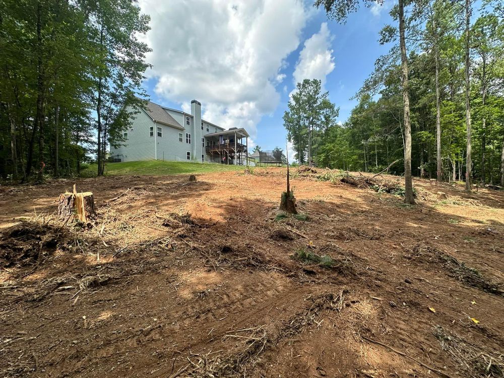 Forestry Mulching for Dirt Pro Land Solutions in Fayetteville, GA