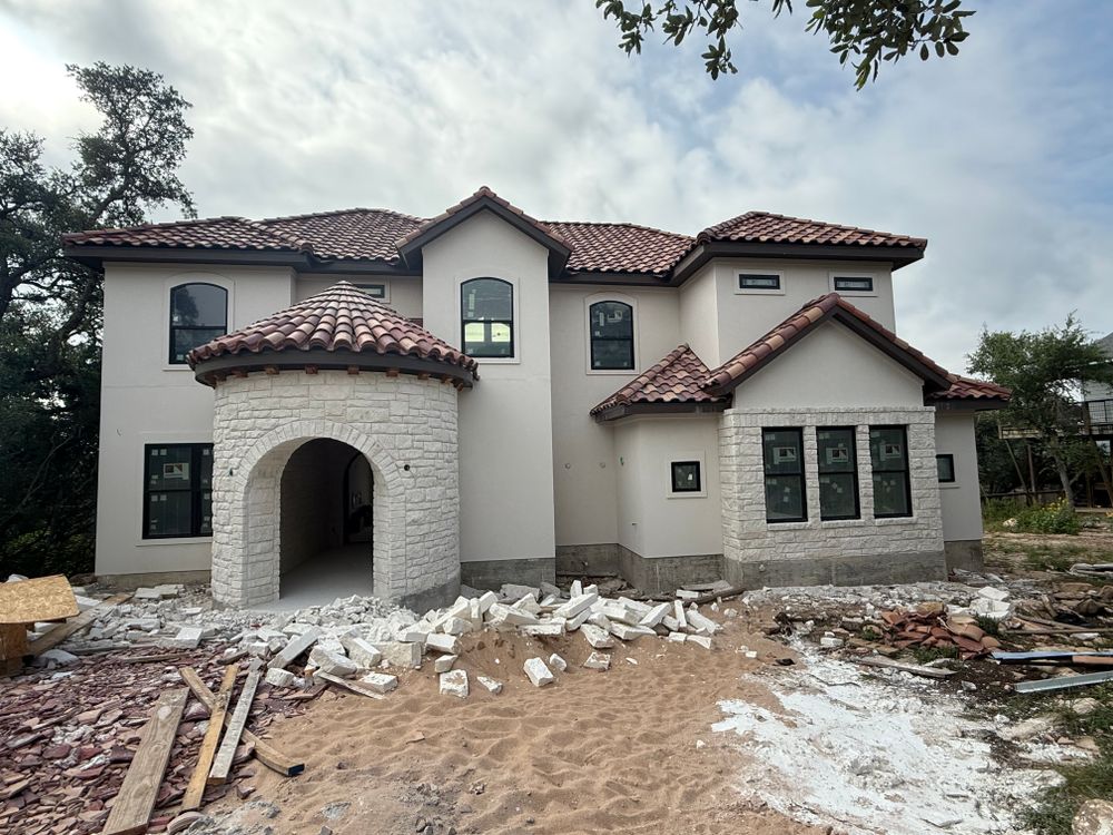 Under construction for Pegasus Custom Homes & Renovations in Spring Branch, TX