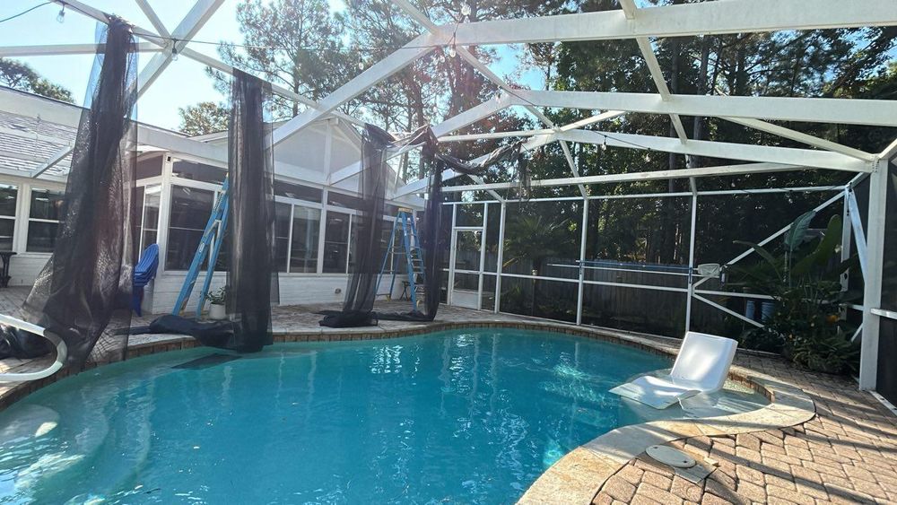 Screen Repair for Precision Exterior Enterprises in Pensacola, FL