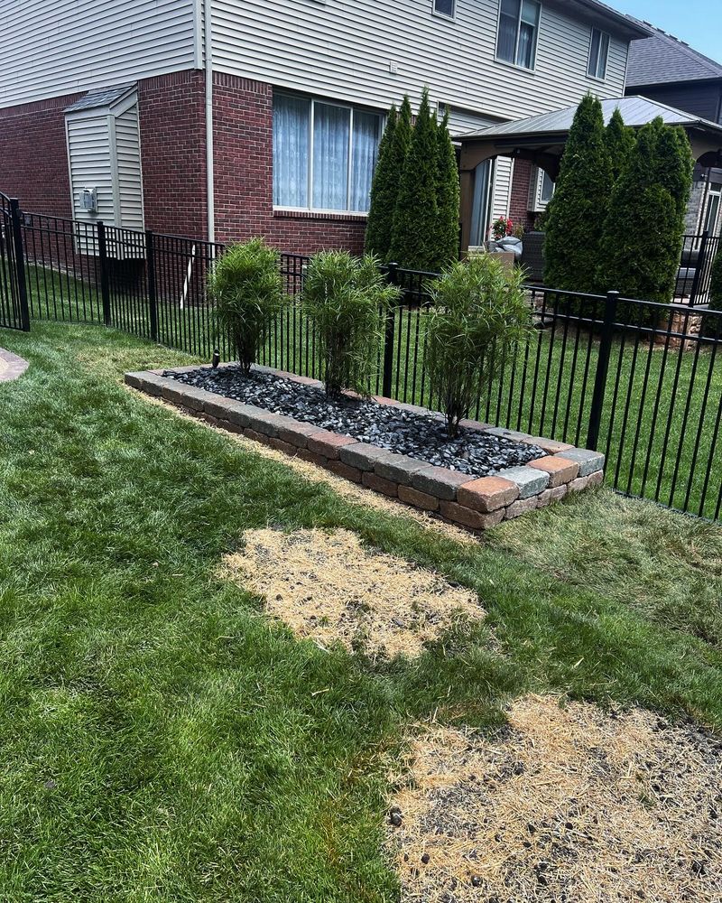 Retaining walls for Alltimate Outdoor Services in Warren, MI