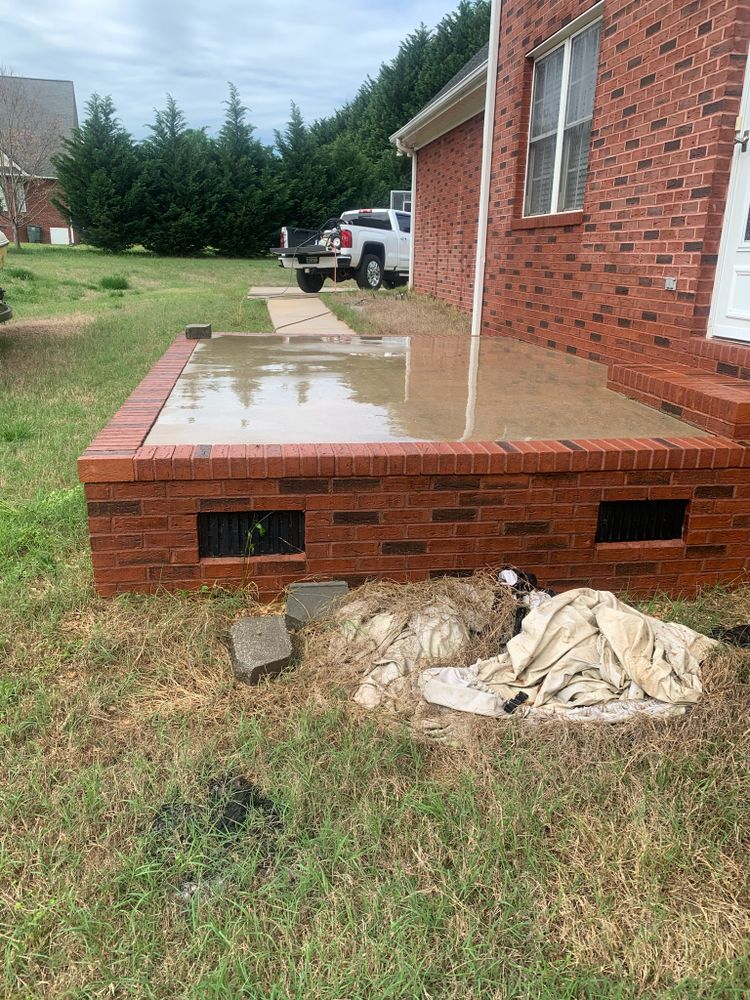 Brick cleaning for JB Applewhite's Pressure Washing in Anderson, SC