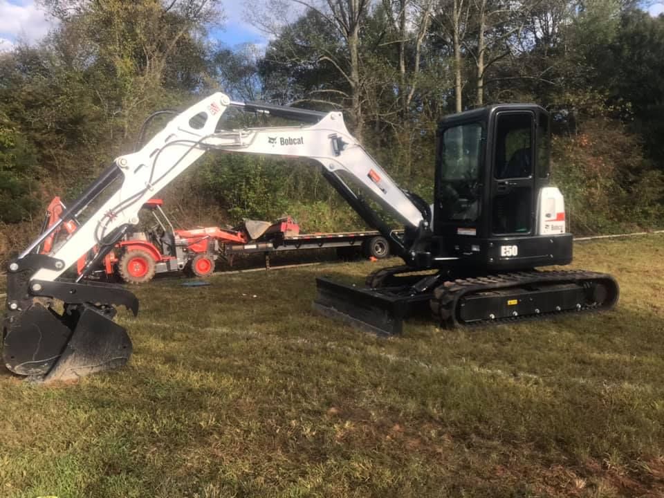 Land Clearing for Elias Grading and Hauling in Black Mountain, NC