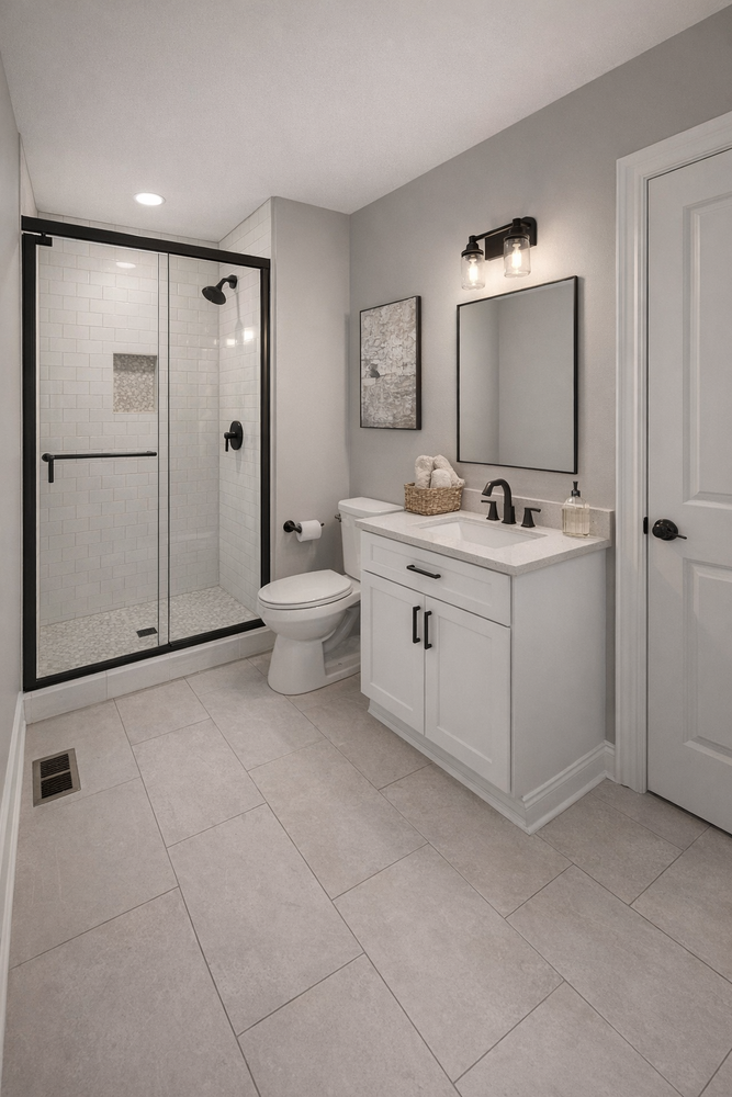 Bathroom for Erie Builders & Construction in Sandusky, OH