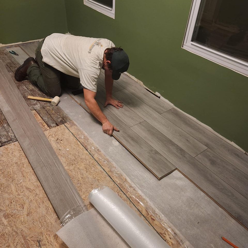 Transform your home with our expert flooring service. We install and repair various types, ensuring durability and style, all provided by skilled professionals committed to enhancing your living space efficiently. for Triple D Handyman SVC in Rockport, IN