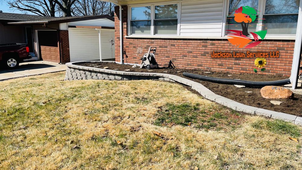 Retaining Wall for Jackson Lawn Services LLC in St Louis, MO
