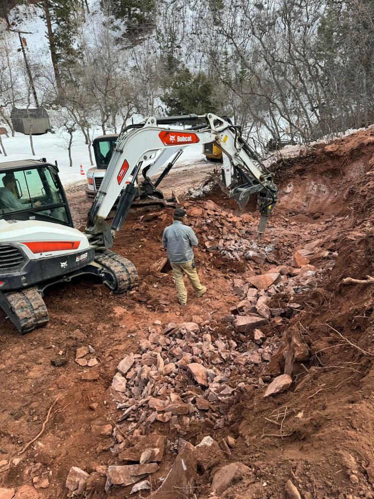 Our Residential & Commercial Excavation service efficiently handles site preparation, grading, and trenching projects with precision and care, ensuring a solid foundation for your construction needs while prioritizing safety and professionalism. for West Creek Excavation in Montrose, CO