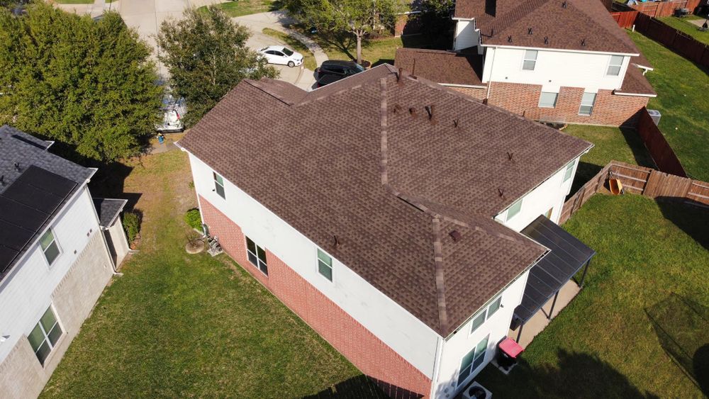 Roofing Installation for A-Team Roofing & Construction in Huffman, TX