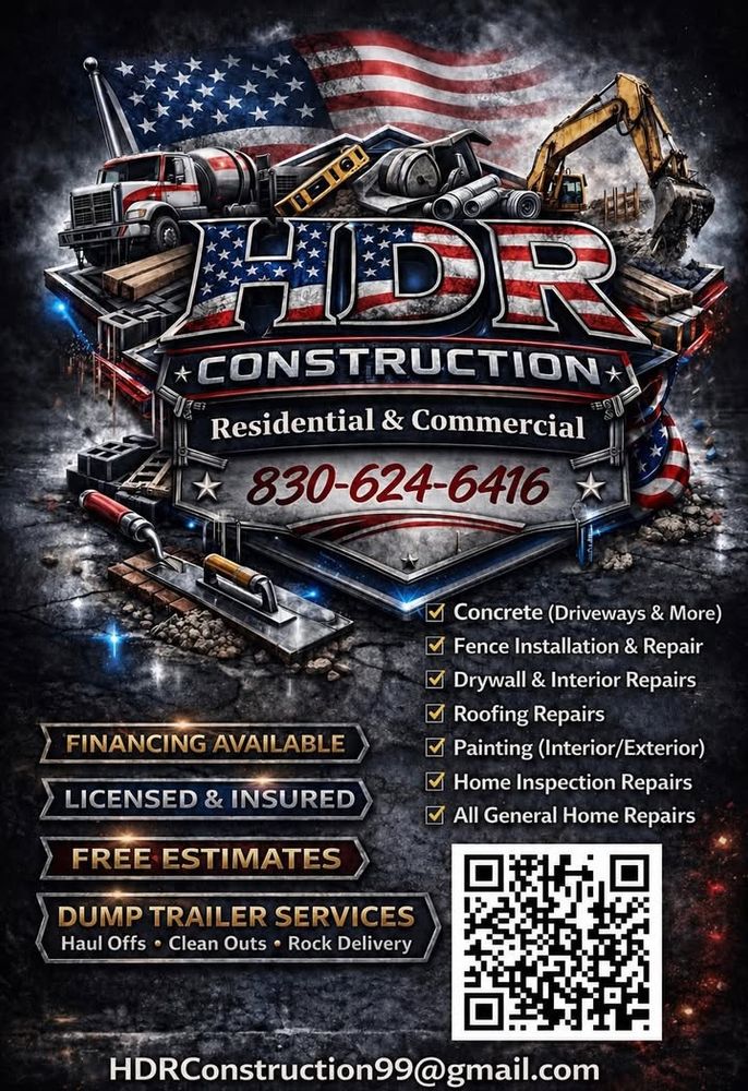 All Photos for HDR Construction in New Braunfels, TX