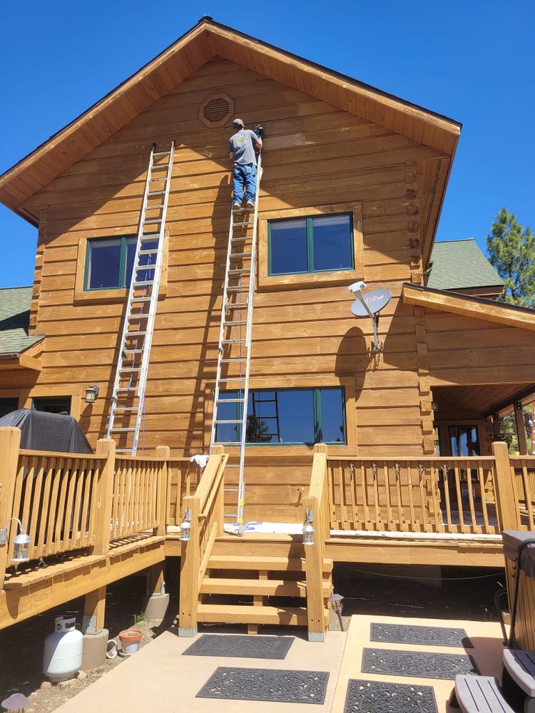 Exterior Painting for Mountain Home Paint & Stain in Pagosa Springs, CO