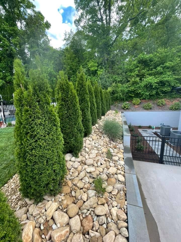 Landscaping for HD Grading in Swannanoa, NC