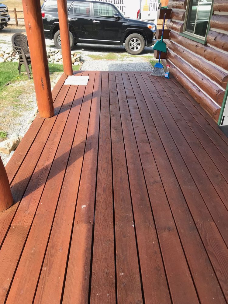 Deck Staining and Sanding for Chewelah Painting in Spokane, WA