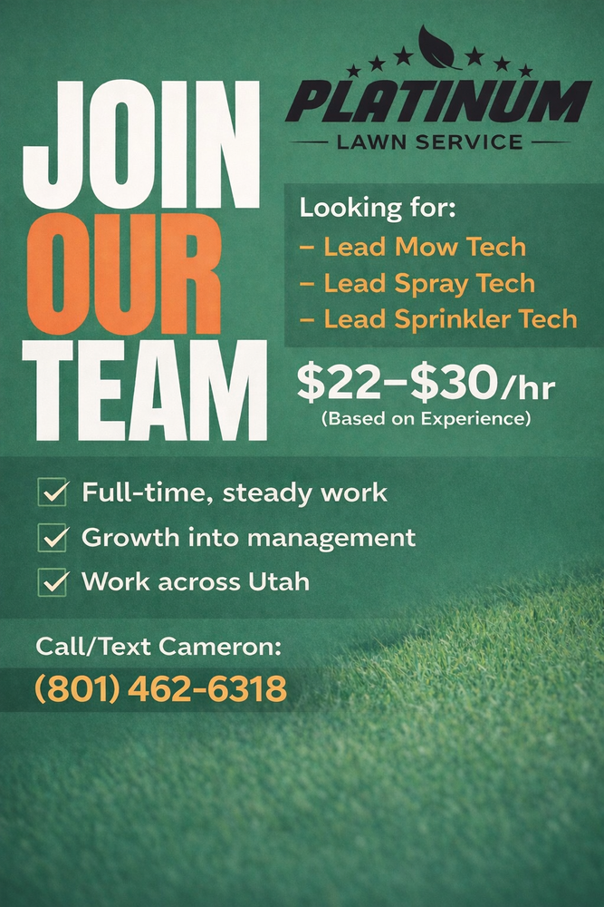 All Photos for Platinum Lawn Service in Santaquin, UT