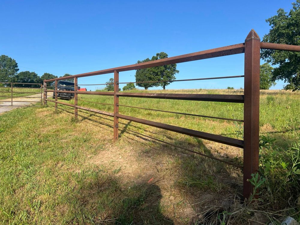 Enhance your property's security and aesthetics with our expert Fencing service. Our skilled welders design durable, custom solutions to match your needs, ensuring long-lasting protection and style for any home. for KV Welding in Seneca, MO