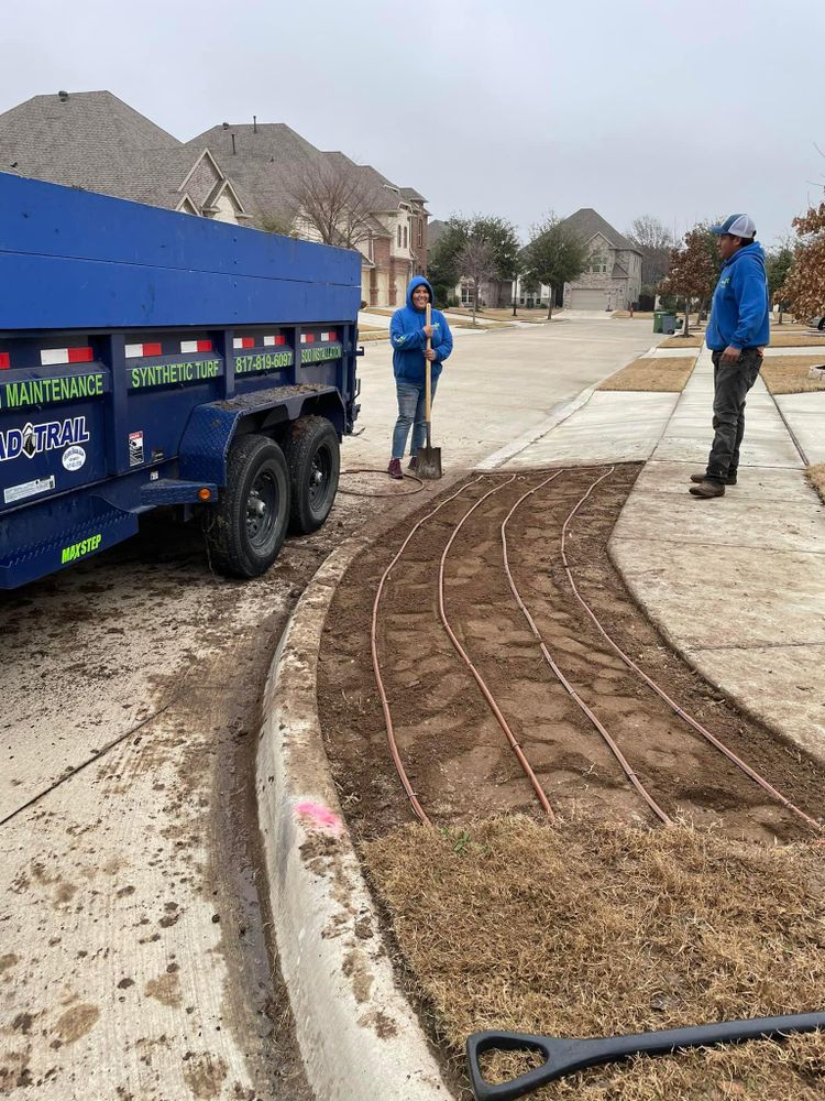 Mowing for Joandi's Lawn & Landscaping Service in Haltom City, TX