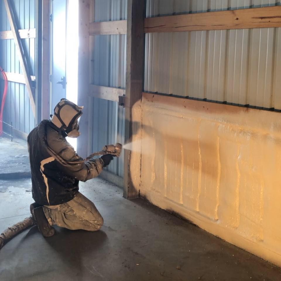 Closed Cell  Spray Foam for Schwartz Spray Foam Services in Osseo, WI