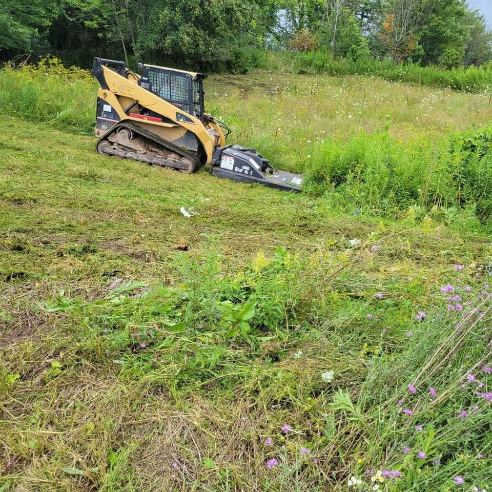 Enhance your landscape with our Forestry Mulching service, which efficiently clears overgrown areas, converting brush and trees into nutrient-rich mulch to promote healthy soil while preserving the natural beauty of your property. for A & J Excavation inc. in Central Bridge, NY