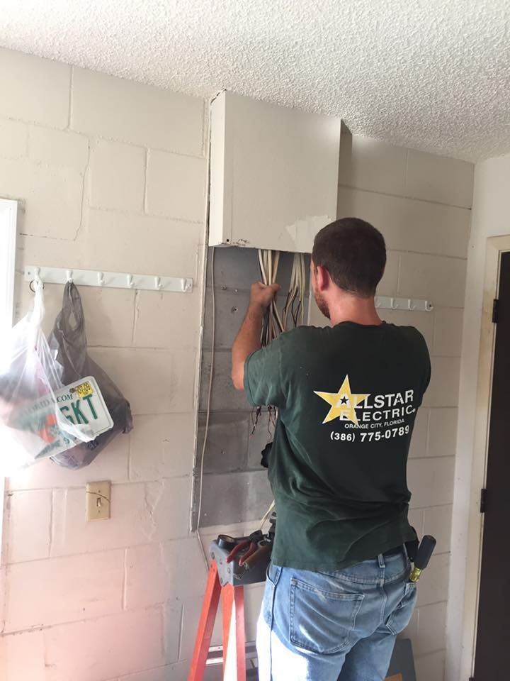 Our Residential Electrical Services keep your home safe, efficient, and powered reliably. We handle repairs, installations, upgrades, lighting, panels, and troubleshooting with expert workmanship and dependable customer care. for Allstar Electric of Orange City in Orange City, FL