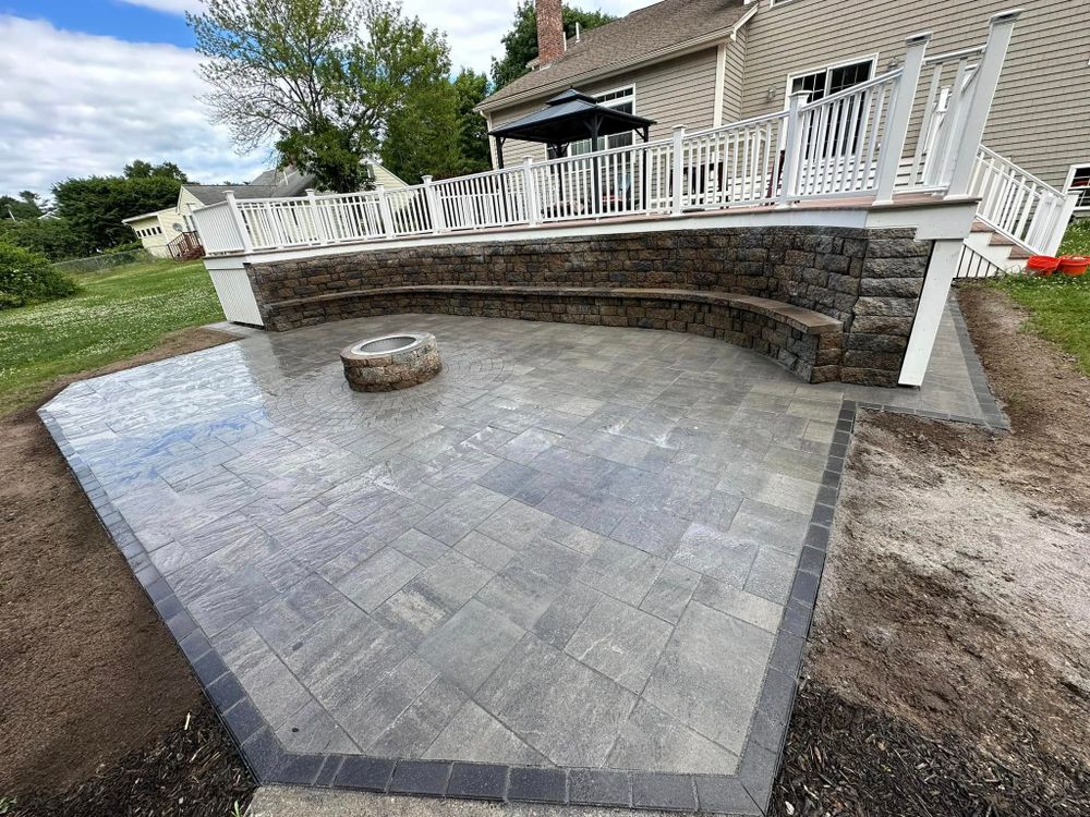 Hardscaping for Pine Stream Property Management in Waterboro, ME