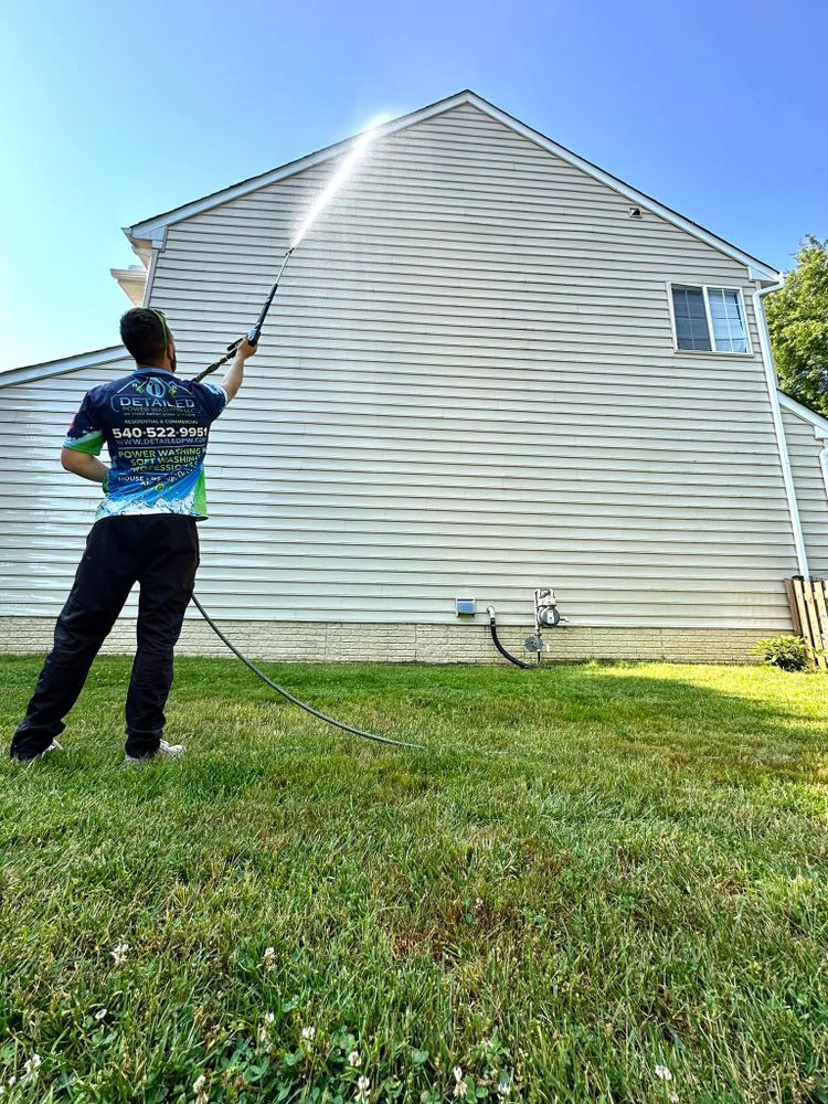 Pressure Washing for Detailed Power Washing & Holiday Lights in Fredericksburg, VA