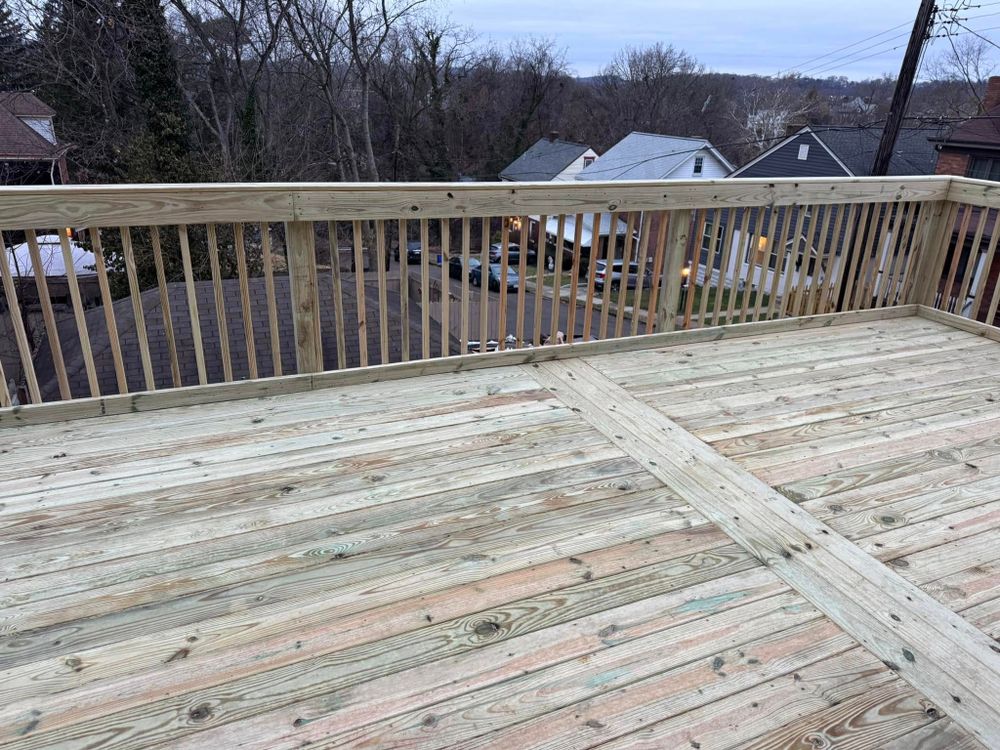 Decks for Jbk Contracting in McKees Rocks, PA