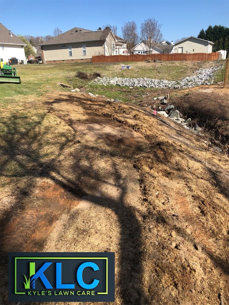 Drainage  for Kyle's Lawn Care in Kernersville, NC