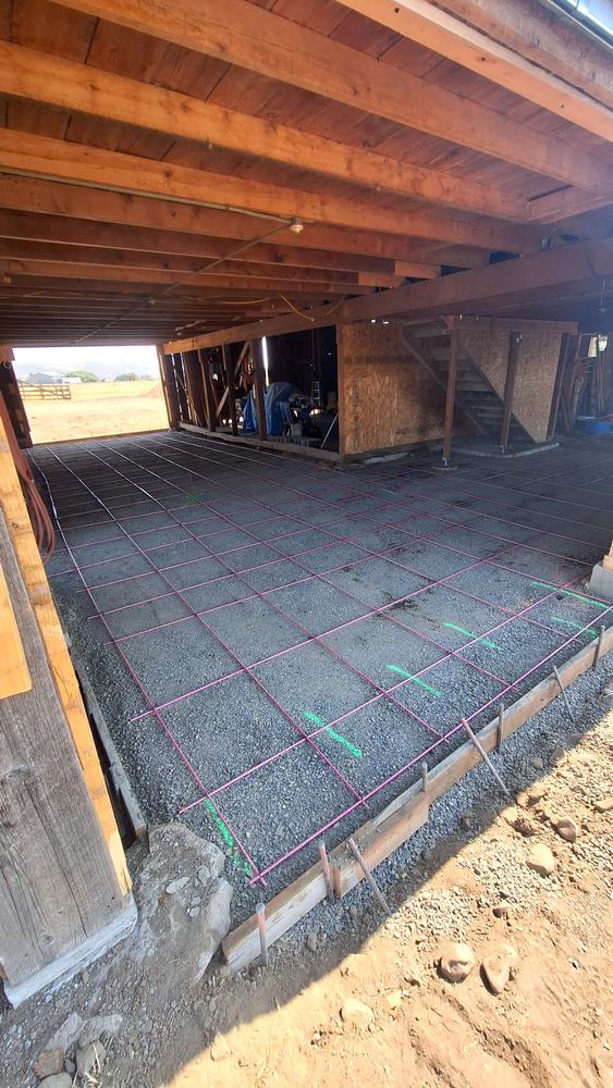 Shop/Slab On Grade Floors  for Richardson Restoration and Concrete in Ellensburg, WA