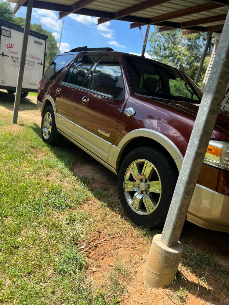 Interior Detailing for Legends Auto Detailing in Hallsville, TX