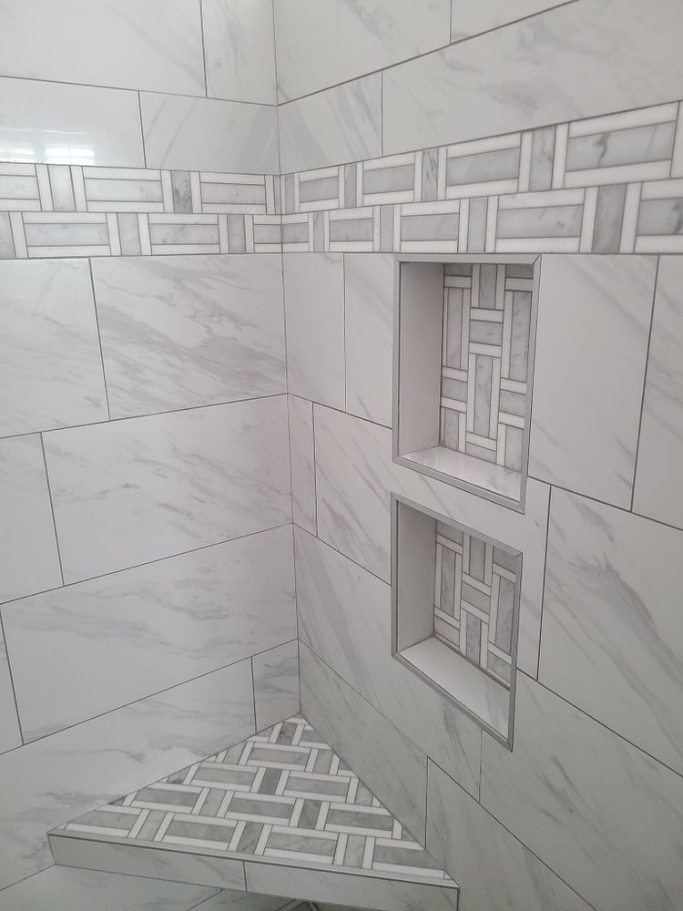 Bathroom Tiling for Cox Tile and Stone in Clinton, UT