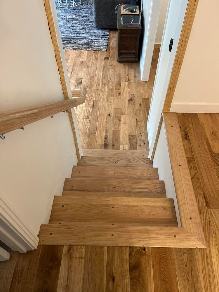 Our Stair and Railings service offers custom design and installation of high-quality staircases and railings to enhance the beauty, safety, and functionality of your home. Trust us for superior craftsmanship. for Carty Carpentry in Cookeville, TN