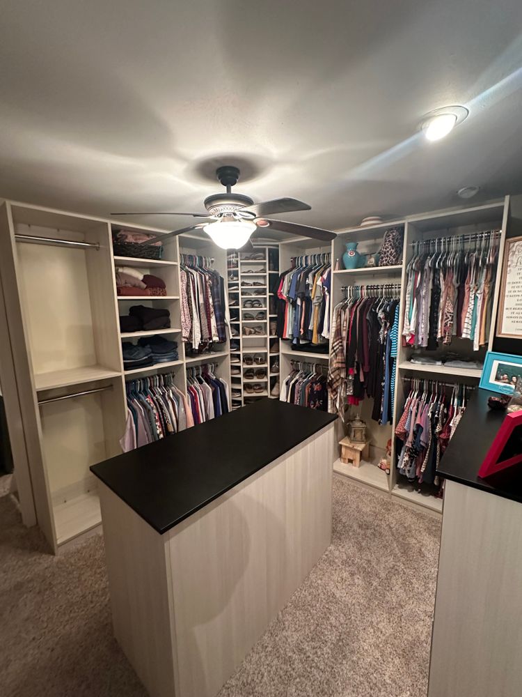 Closets for Blair Construction & Home Improvement in St. Charles, MO