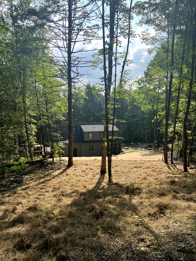 Lawn Makeover for Andy Naylor Excavation in Stowe, VT