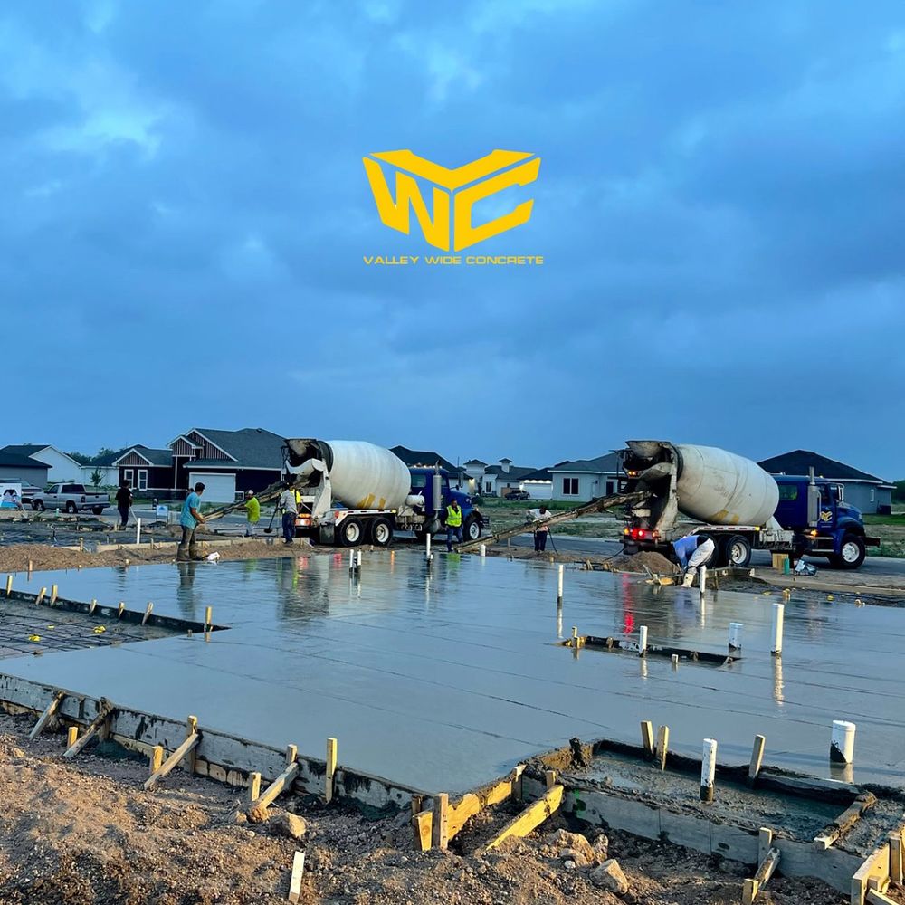 Our Foundation Laying service ensures a solid start for your construction project. We provide expert craftsmanship and durable materials to establish a reliable and long-lasting foundation for your home. for Valley Wide Concrete, LLC in Mission, TX