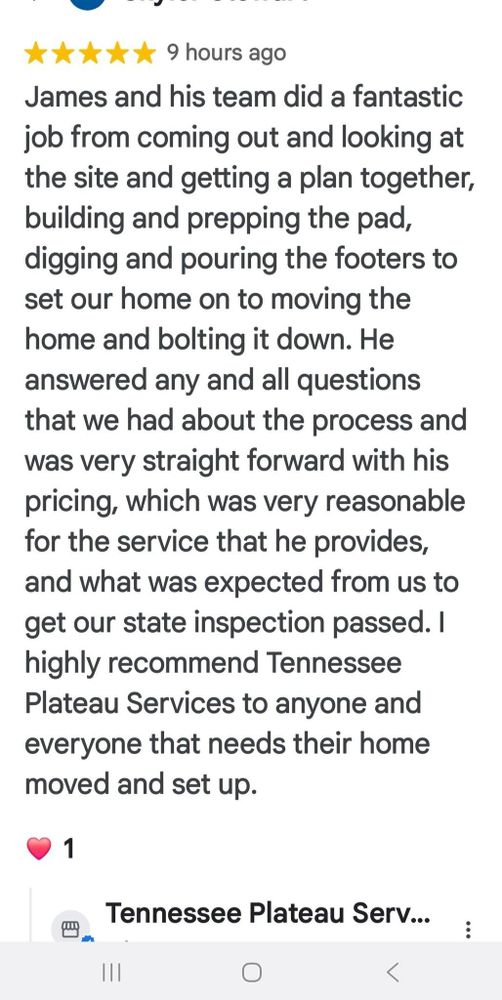 All Photos for Tennessee Plateau Services LLC in Sparta, TN