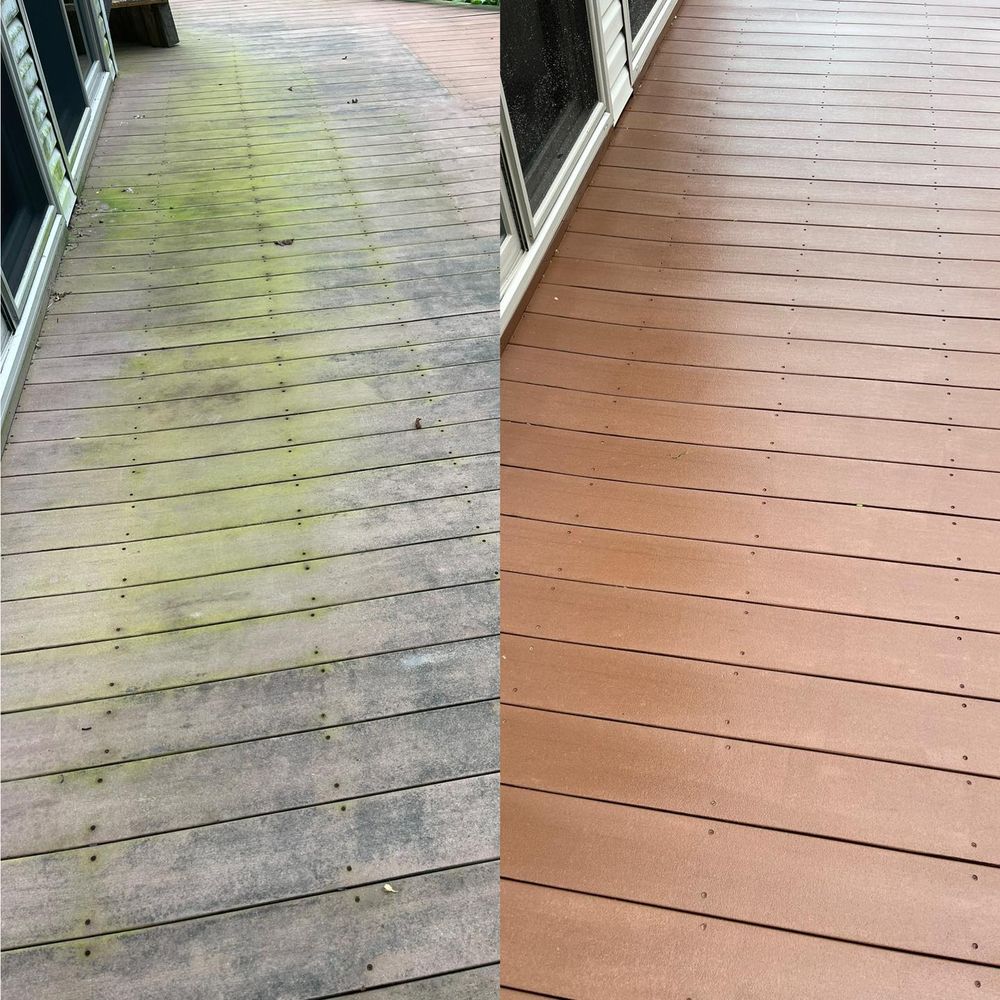 Deck & Patio Cleaning for A.W. Pressure Washing in Warsaw, OH