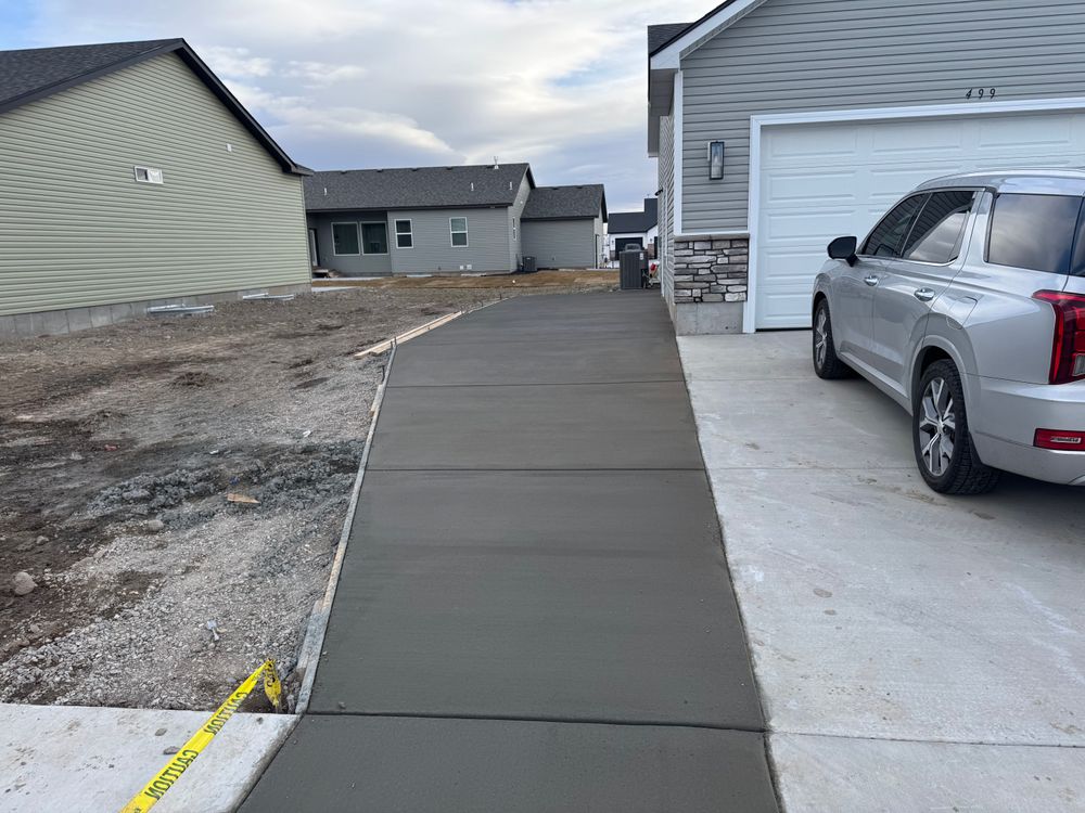 Commercial Concrete for Remington Builders in Idaho Falls, ID