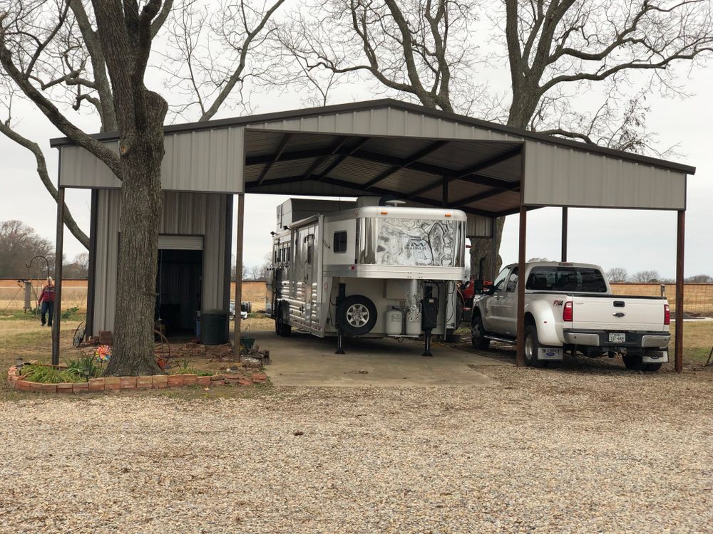 Buildings and shops for T & C Metal Builders in Northeast, TX