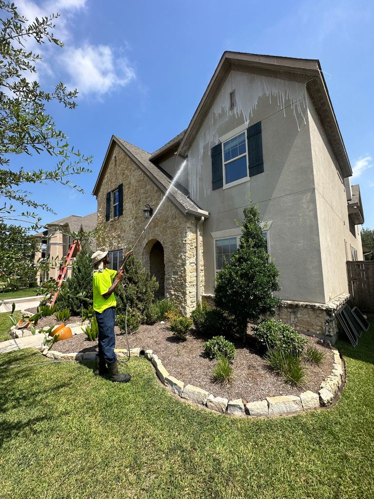 Our professional House Washing service uses environmentally-friendly cleaners and pressure washing techniques to effectively clean all exterior surfaces of your home, enhancing its curb appeal and prolonging its lifespan. for Power Pressure Wash in Houston, TX