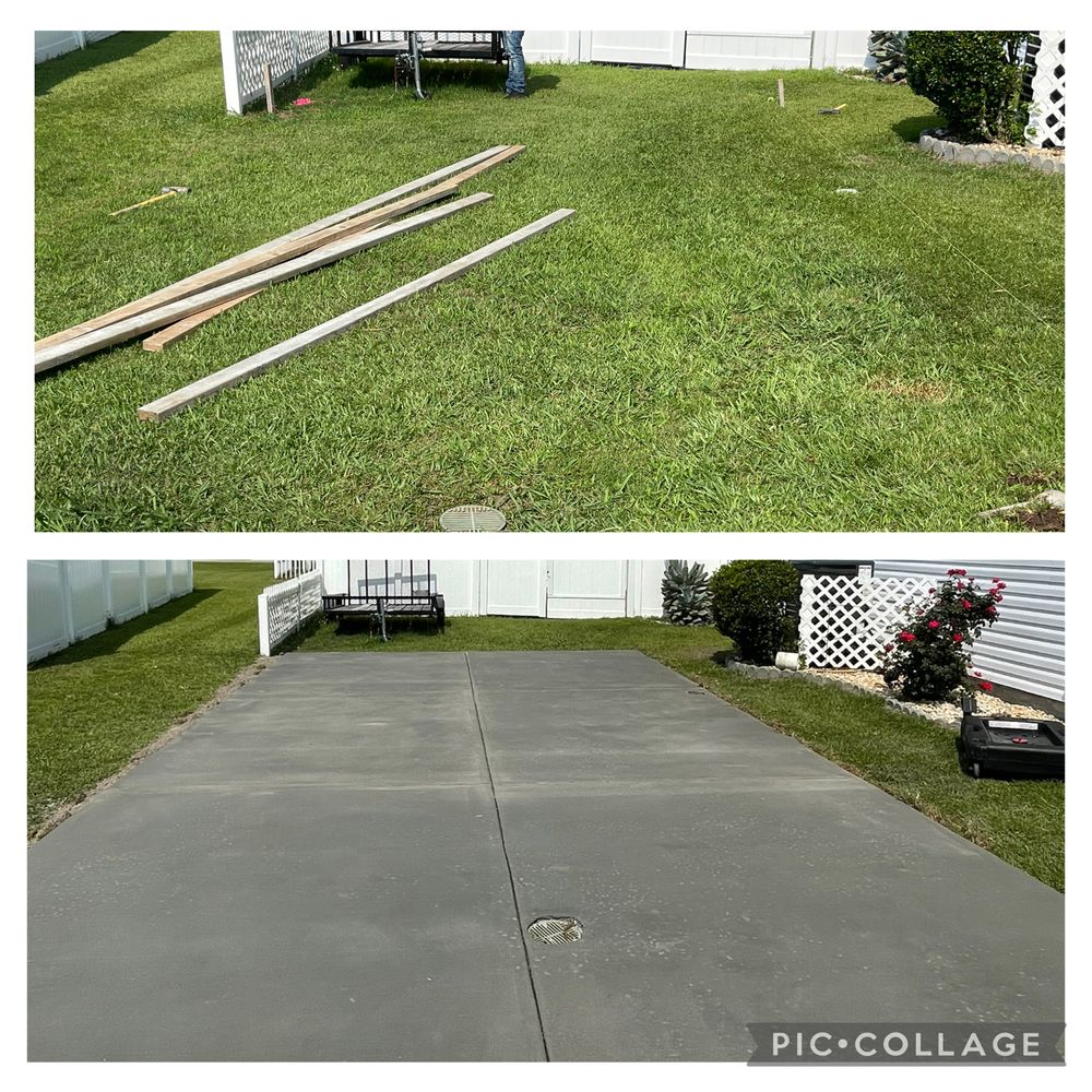 Concrete for Cortez Construction SC, LLC in Conway, SC