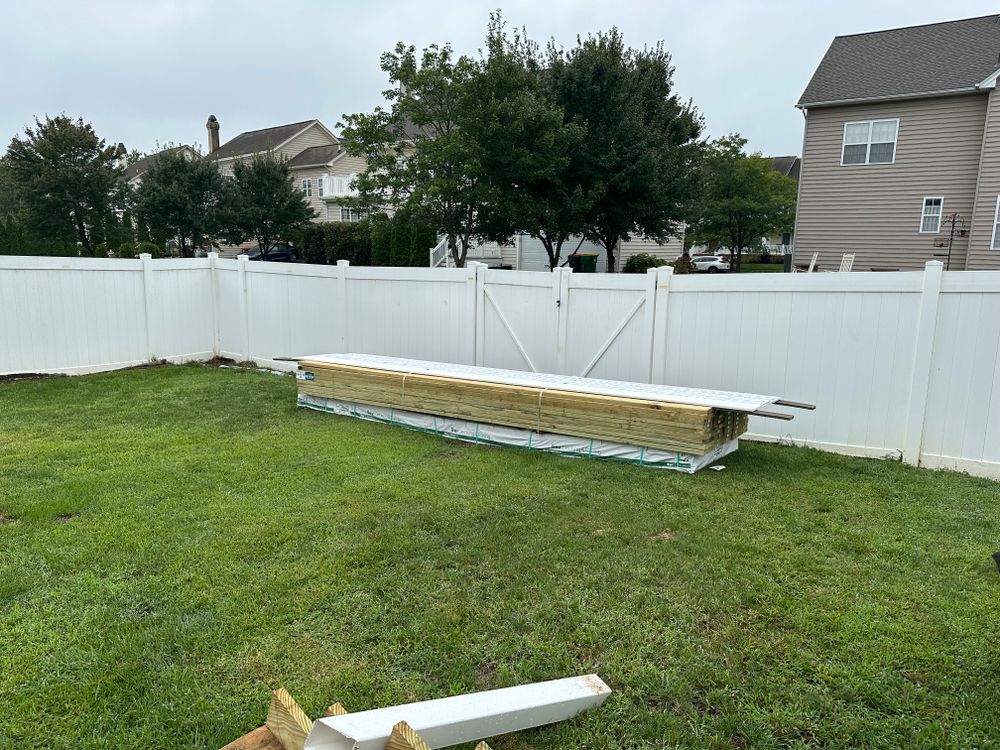 Parkside - deck & kitchen for Thomas J. Gorman Construction in Middletown, DE