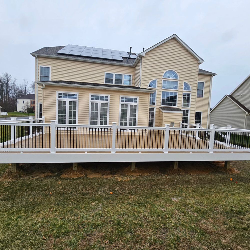 Transform your outdoor living space with our professional Deck & Patio Installation service. Increase the value of your home and enhance your lifestyle with a beautiful, custom-designed deck or patio today. for Antonio & Sons Contractors LLC in Elkton, MD