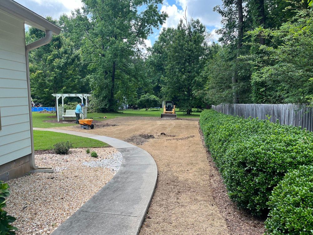 Mulch Installation for Zambrana Landscaping in Cobb County, GA