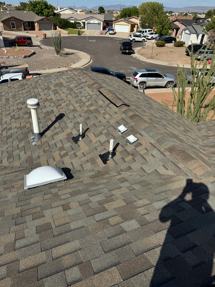 Shingled Roofs for Organ Mountain Roofing & Construction in Las Cruces, NM