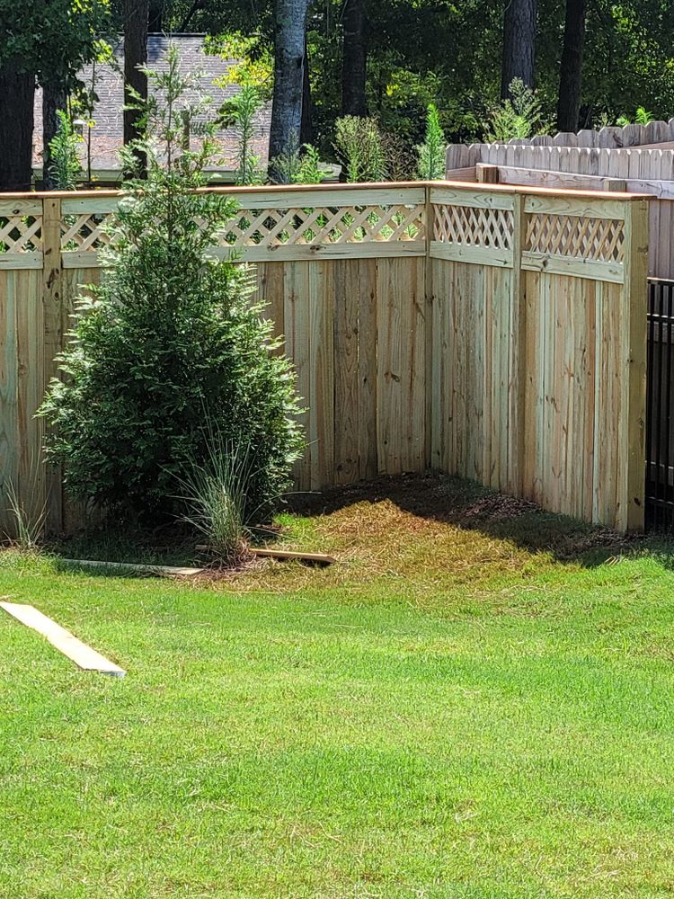 Fence Installation for Moores Fencing in Columbus, GA